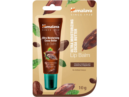 Himalaya Ultra hydratačný balzam na pery s kakaovým maslom, 10 g
