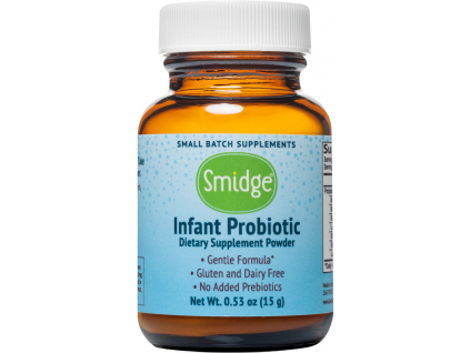 Smidge Infant Probiotic Powder, Probiotiká pre deti v prášku, 7 kmeňov, 15 g