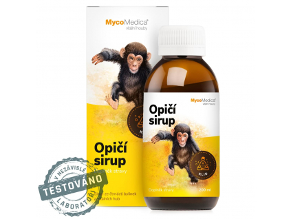 MycoMedica Opičí sirup, Kľud, 14 byliniek a vitálnych húb, 200 ml