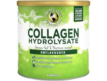 Great Lakes Collagen Hydrolysate, Hydrolyzovaný kolagén bez príchute, 226 g