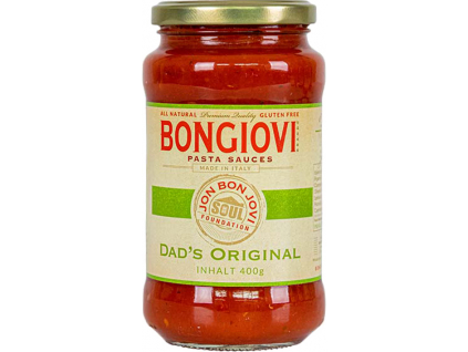 Bongiovi Dad's Original, Paradajková omáčka na cestoviny so Šampiňónmi a záhradnou zeleninou, 400 g