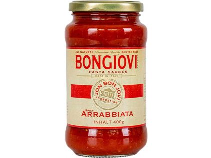 Bongiovi Arrabbiata Spicy, Paradajková omáčka na cestoviny s Chilli, 400 g