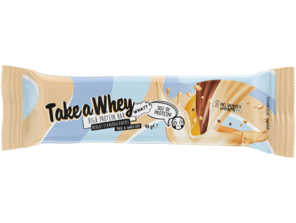 Take a Whey High Protein Bar, Nugát a karamel, 46 g