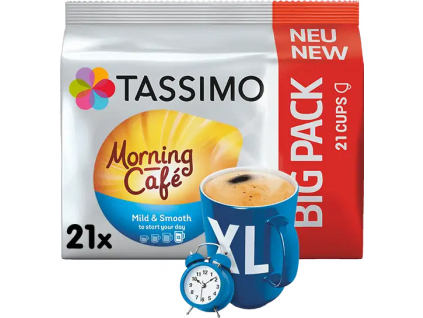 Tassimo Morning Cafe Mild & Smooth XL, 21 porcií