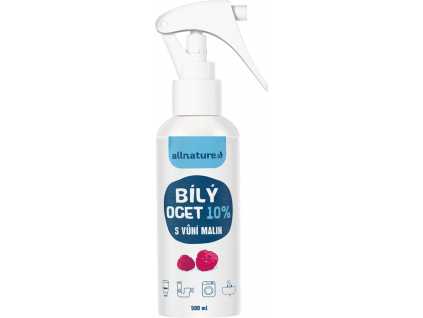 Allnature Biely ocot sprej 10% s vôňou malín, 500 ml