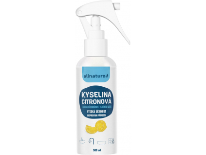 Allnature Kyselina citrónová v spreji, 500 ml