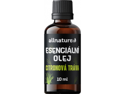 Allnature Esenciálny olej Citrónová tráva, 10 ml