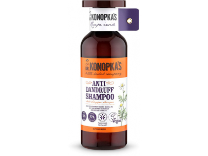 Dr. Konopka's Anti Dandruff Shampoo, Šampón proti lupinám, 500 ml
