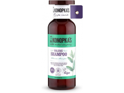 Dr. Konopka's Volume Shampoo, Šampón pre objem vlasov, 500 ml