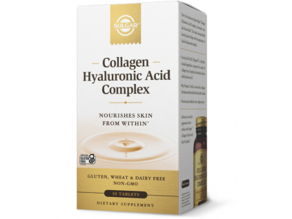 Solgar Collagen Hyaluronic Acid Complex, 30 tabliet