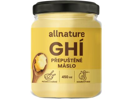 Allnature Ghí, 450 ml 01