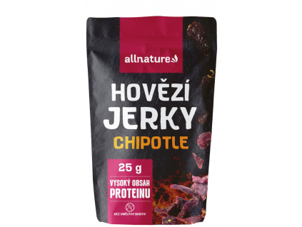 Allnature Beef Jerky, Chipotle, 25 g