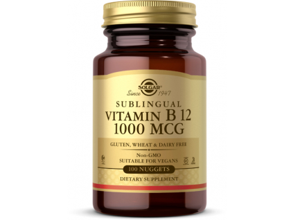 Solgar Vitamin B12, 1000 mcg, 100 tabliet