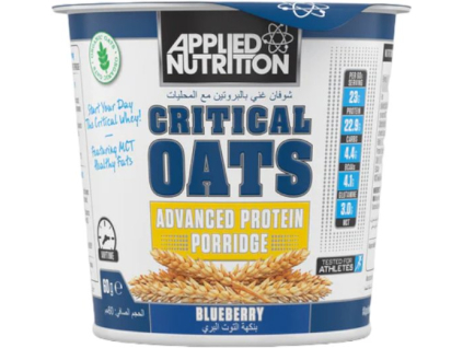 Applied Nutrition Critical Oats, Ovsená proteínová kaša - Čučoriedka, 60 g