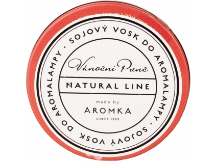 AROMKA Prírodný vonný vosk do aromalampy sójový, Vianočný punč, 35 g
