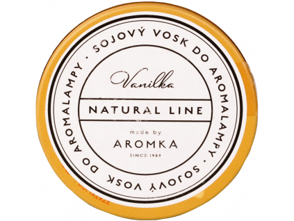 AROMKA Prírodný vonný vosk do aromalampy sójový, Vanilka, 35 g