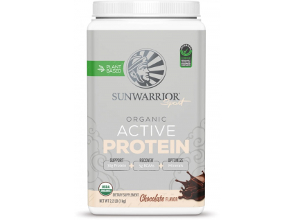 Sunwarrior Active Protein, Organic, Čokoláda, 1 kg 1