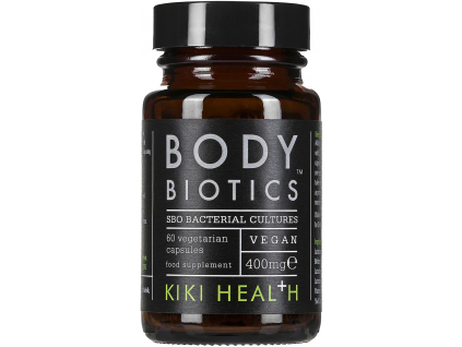 Kiki Health Body Biotics, 8 SBO bakteriálnych kmeňov, 400 mg, 60 vegán kapsúl 1