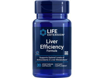 Life Extension Liver Efficiency Formula, Funkcia pečene, 30 rastlinných kapsúl