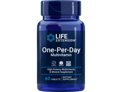 Life Extension One Per Day Multivitamín, 60 kapsúl