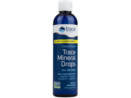 Trace Minerals ConcenTrace, Tekuté minerály, 237 ml