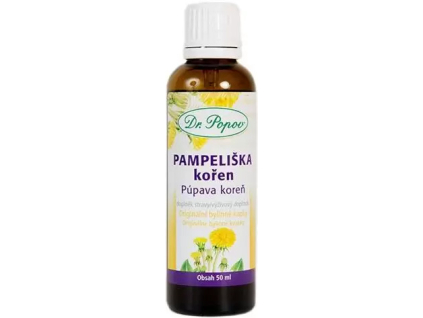 Dr. Popov Púpava koreň, Bylinné kvapky, 50 ml