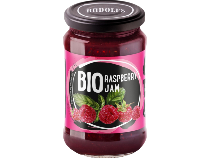 Rudolfs BIO Malinový džem, 400 g