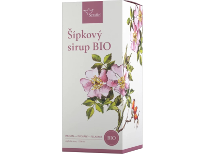 Serafin Šípkový sirup BIO, 200 ml