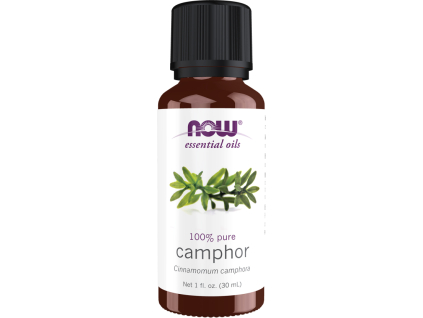 NOW FOODS Esenciálny olej, Kafor, 30 ml