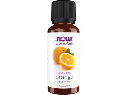NOW FOODS Esenciálny olej Organic, Pomaranč, 30 ml