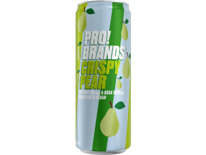 PROBRANDS BCAA Drink Crispy Pear, Hruška, 330 ml