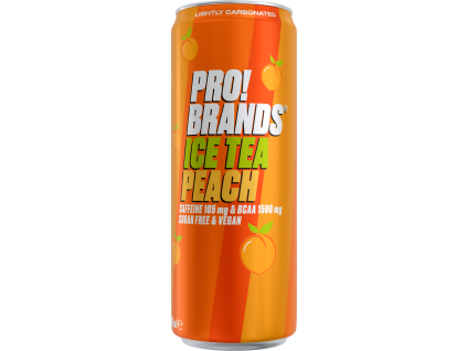 PROBRANDS BCAA Drink Ice Tea Peach, Broskyňový ľadový čaj, 330 ml