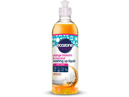 Ecozone Prostriedok na ručné umývanie riadu – Pomaranč a kokos, 500 ml
