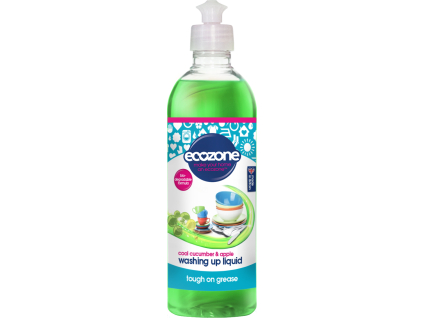 Ecozone Prostriedok na ručné umývanie riadu – Uhorka a jablko, 500 ml