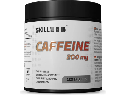 Skill Nutrition Caffeine, Kofein, 200 mg, 120 tablet