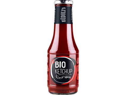 Rudolfs BIO Kečup Pikantný, 530 g