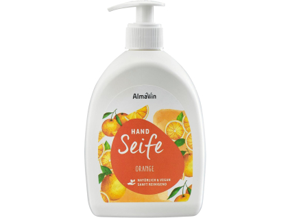 Almawin Mydlo na ruky, Pomaranč, 500 ml