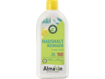Almawin Čistič domácnosti na všetky povrchy, Citrón, 500 ml