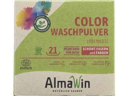Almawin Prací prášok na farebné oblečenie, Lipový kvet, 1 kg