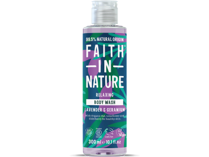 Faith in Nature Prírodný sprchový gél, Levanduľa, 300 ml