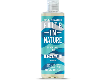 Faith in Nature Prírodný sprchový gél bez parfumácie, hypoalergénny, 400 ml