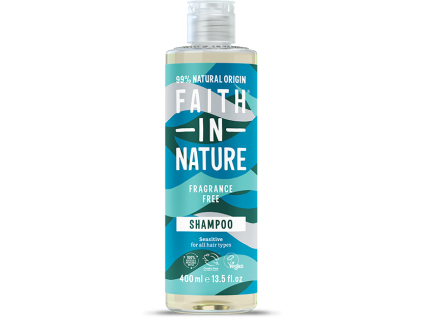 Faith in Nature Prírodný šampón bez parfumácie, hypoalergénny, 400 ml