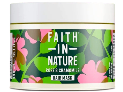 Faith in Nature Vlasová maska, Ruža a harmanček, 300 ml