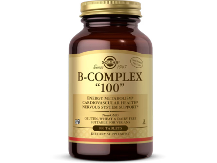 Solgar B-Complex 100, 100 tabliet