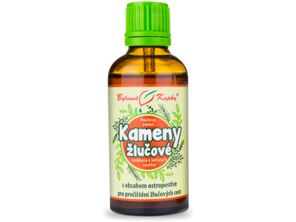 Bylinné kvapky Kamene žlčníkové - tinktúra, 50 ml