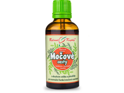 Bylinné kapky Močové cesty - tinktúra, 50 ml