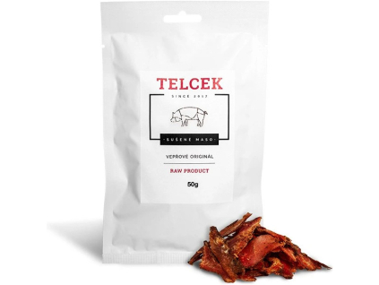 TELCEK Sušené bravčové mäso, original, 50 g