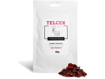 TELCEK Sušené dančie mäso, original, 50 g