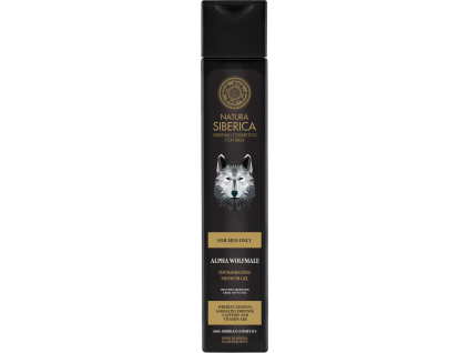 Natura Siberica For Men Alpha Wolfmale, Invigorating Shower Gel, 250 ml  Osviežujúci sprchový gél Vlčí alfa samec