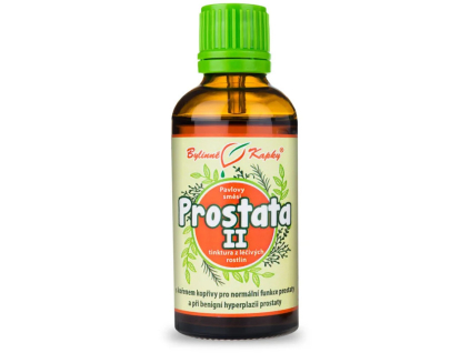 Bylinné kapky Prostata II – tinktúra, 50 ml